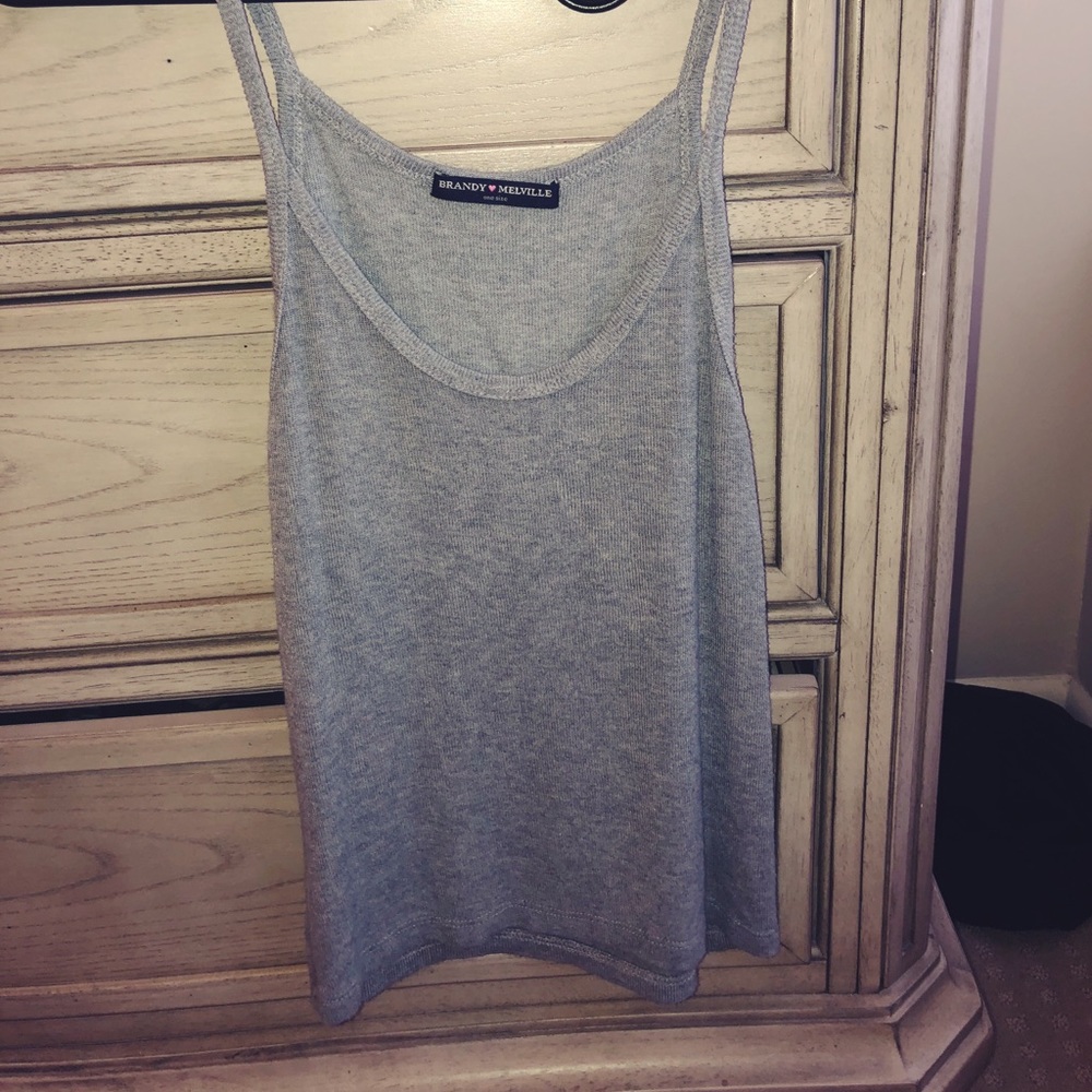 Grey tank